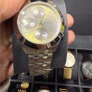 Marc by Marc Jacobs Silver Chronograph Watch